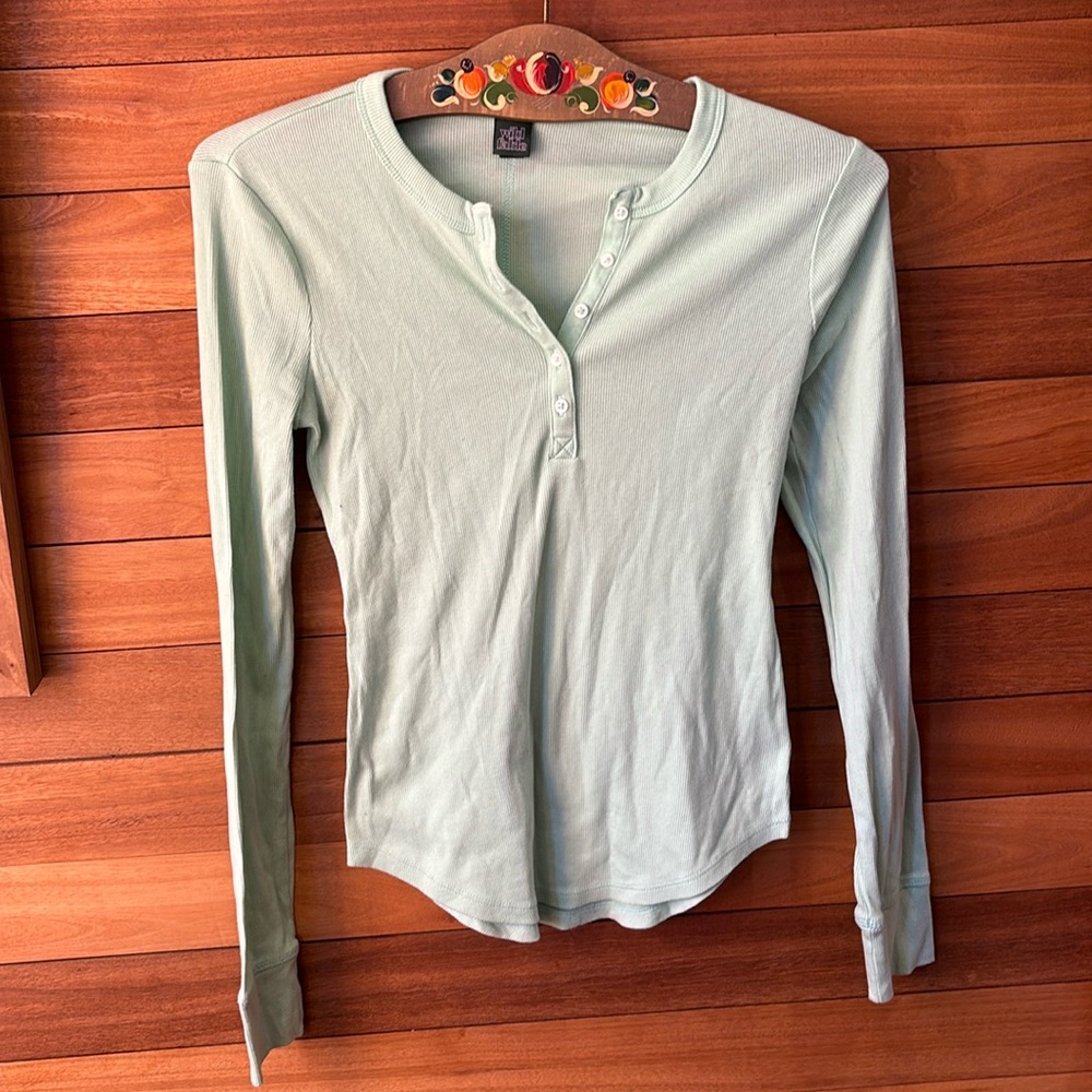 Seafoam Green Long Sleeve